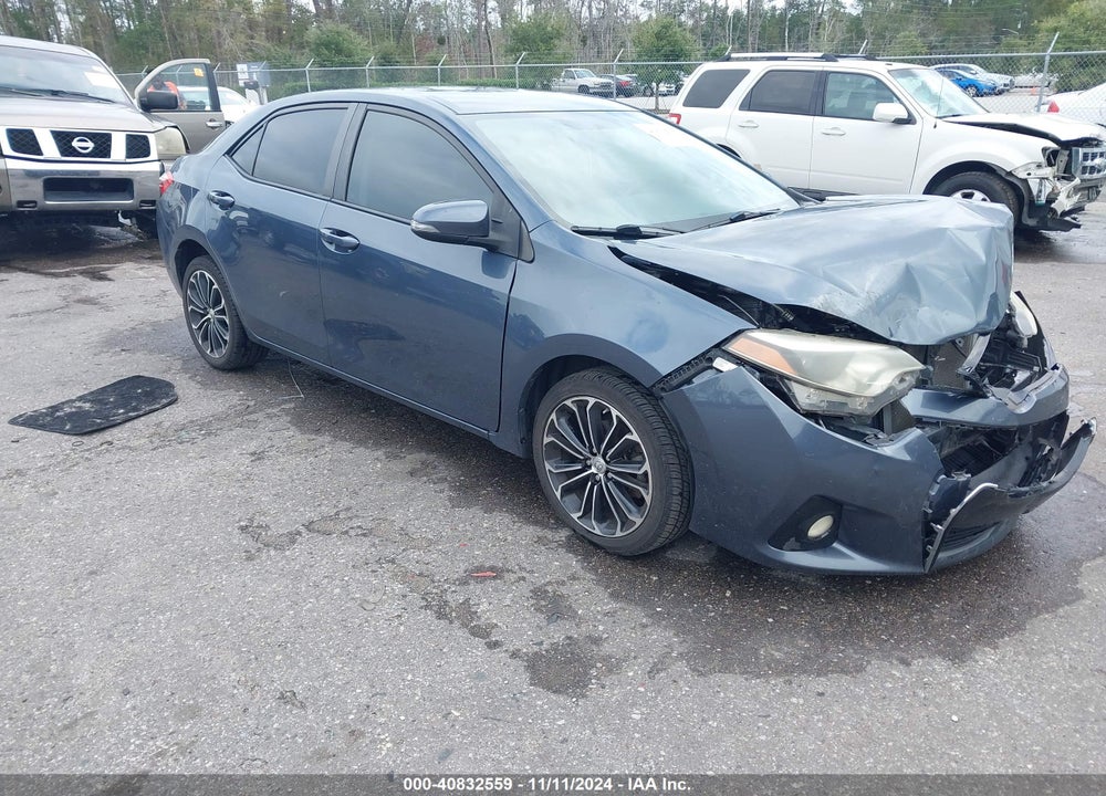 2015 TOYOTA COROLLA S PLUS VIN: 2T1BURHE8FC378535