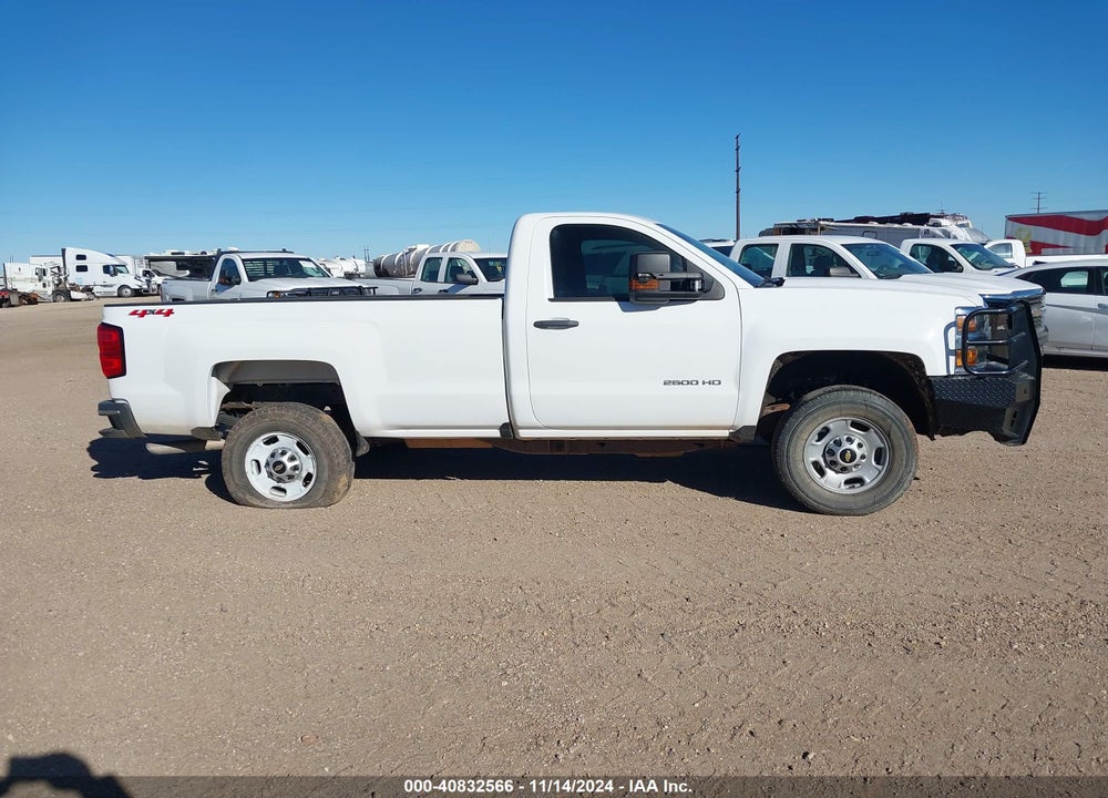 2018 CHEVROLET SILVERADO 2500HD WT VIN: 1GC0KUEG6JZ285615