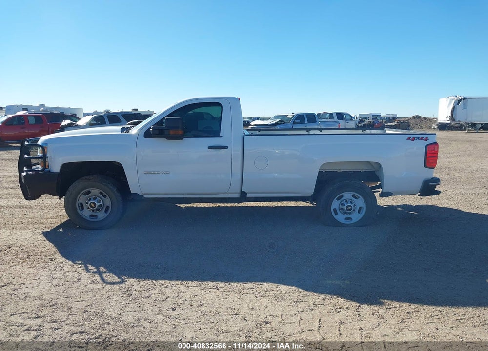 2018 CHEVROLET SILVERADO 2500HD WT VIN: 1GC0KUEG6JZ285615