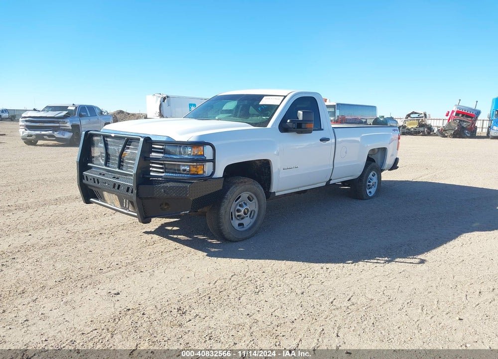 2018 CHEVROLET SILVERADO 2500HD WT VIN: 1GC0KUEG6JZ285615