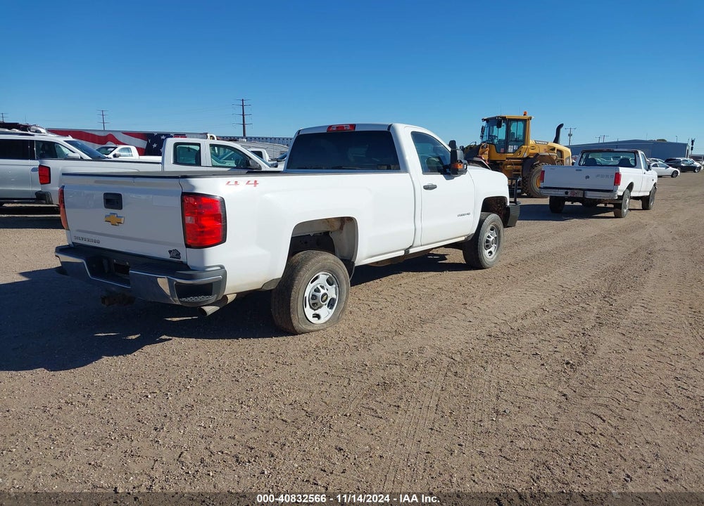 2018 CHEVROLET SILVERADO 2500HD WT VIN: 1GC0KUEG6JZ285615
