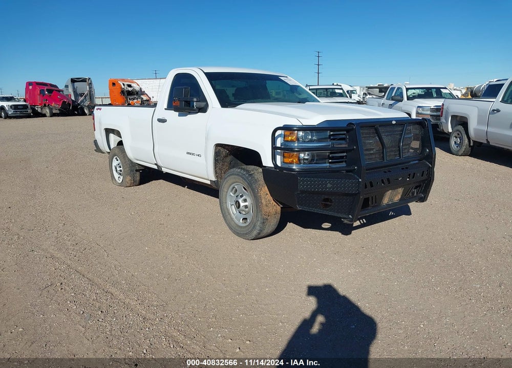 2018 CHEVROLET SILVERADO 2500HD WT VIN: 1GC0KUEG6JZ285615