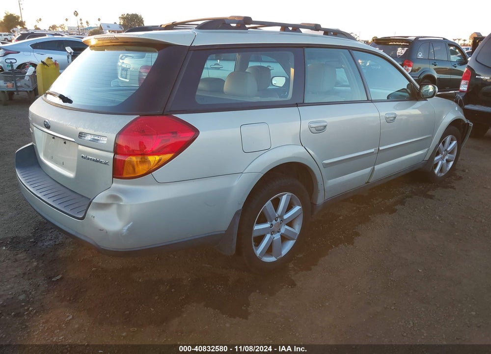 2007 SUBARU OUTBACK 2.5I LIMITED VIN: 4S4BP62C477334821