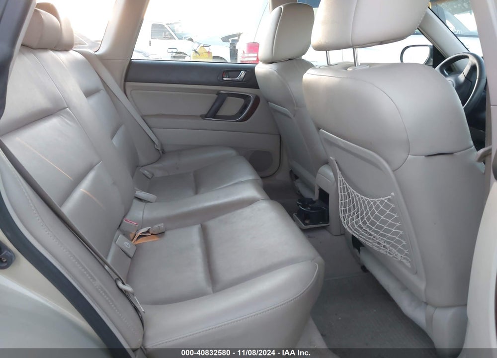 2007 SUBARU OUTBACK 2.5I LIMITED VIN: 4S4BP62C477334821