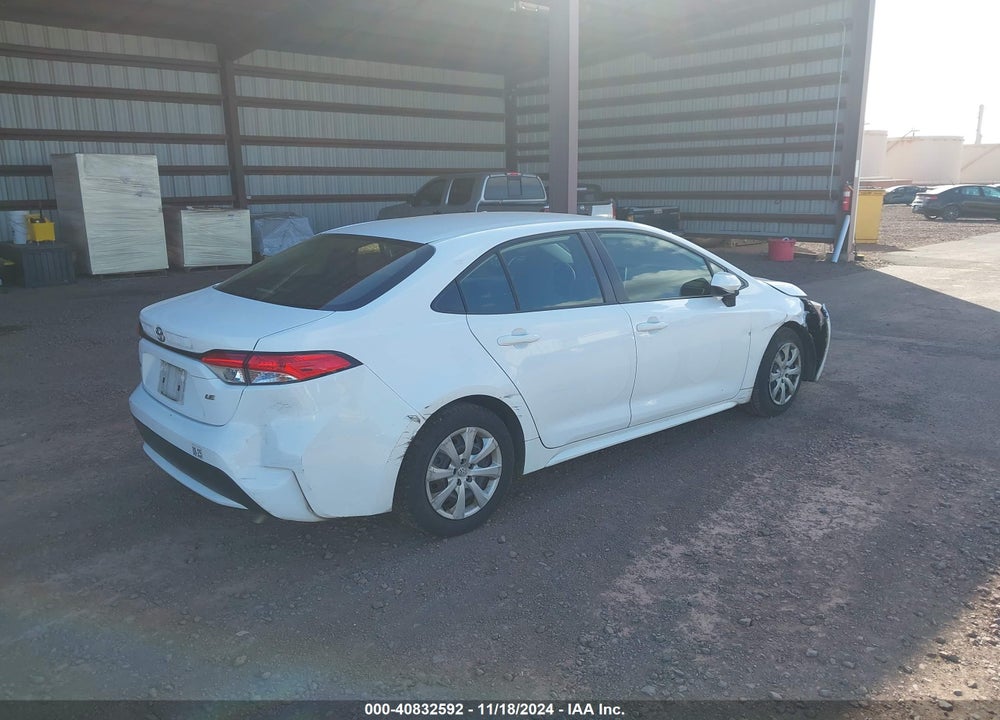2020 TOYOTA COROLLA LE VIN: JTDEPRAE6LJ082413