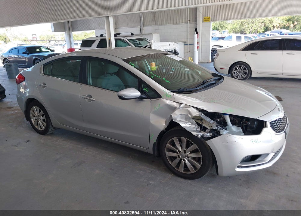 2015 KIA FORTE EX VIN: KNAFX4A89F5266532