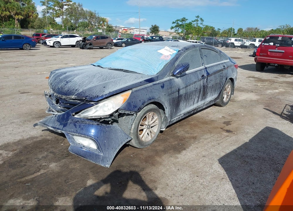 2013 HYUNDAI SONATA GLS VIN: 5NPEB4AC7DH529616