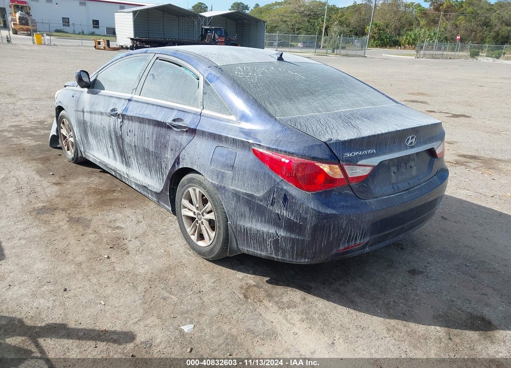 2013 HYUNDAI SONATA GLS VIN: 5NPEB4AC7DH529616