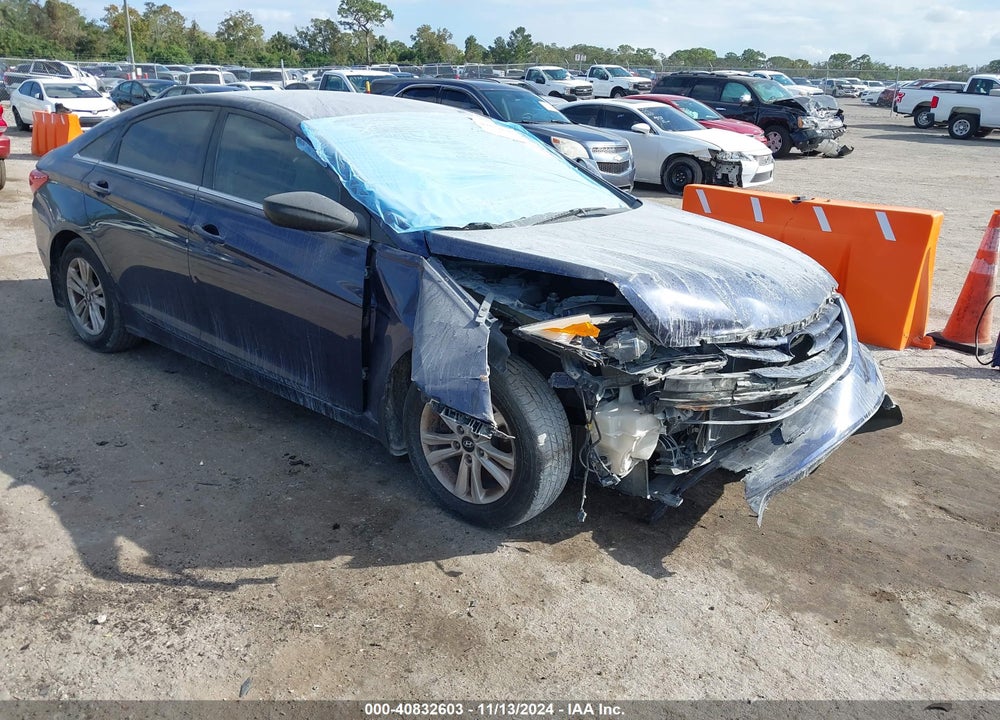 2013 HYUNDAI SONATA GLS VIN: 5NPEB4AC7DH529616