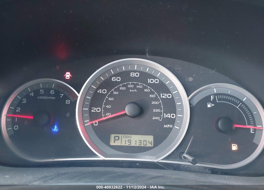 2011 SUBARU IMPREZA OUTBACK SPORT VIN: JF1GH6D69BH813792