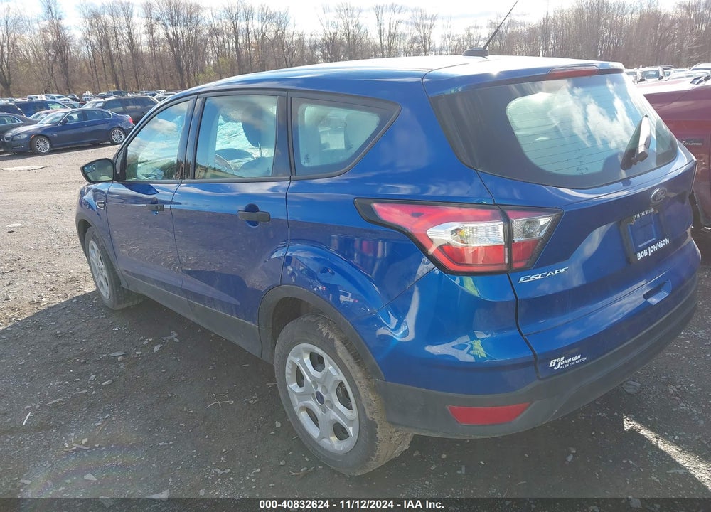 2018 FORD ESCAPE S VIN: 1FMCU0F72JUA68683