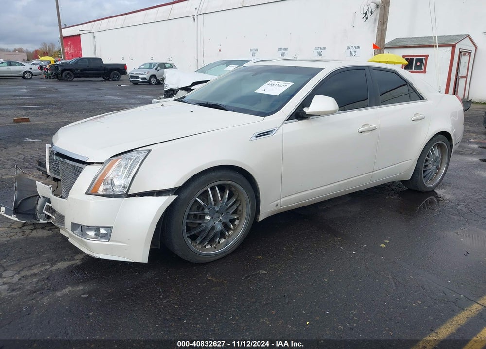 2008 CADILLAC CTS STANDARD VIN: 1G6DP57V580112870