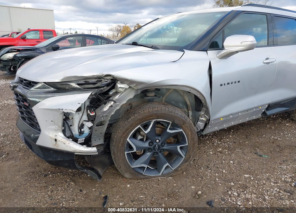 2020 CHEVROLET BLAZER FWD RS VIN: 3GNKBERS6LS727927