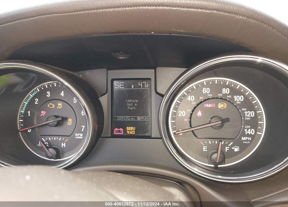 2013 JEEP GRAND CHEROKEE OVERLAND VIN: 1C4RJFCT6DC587905