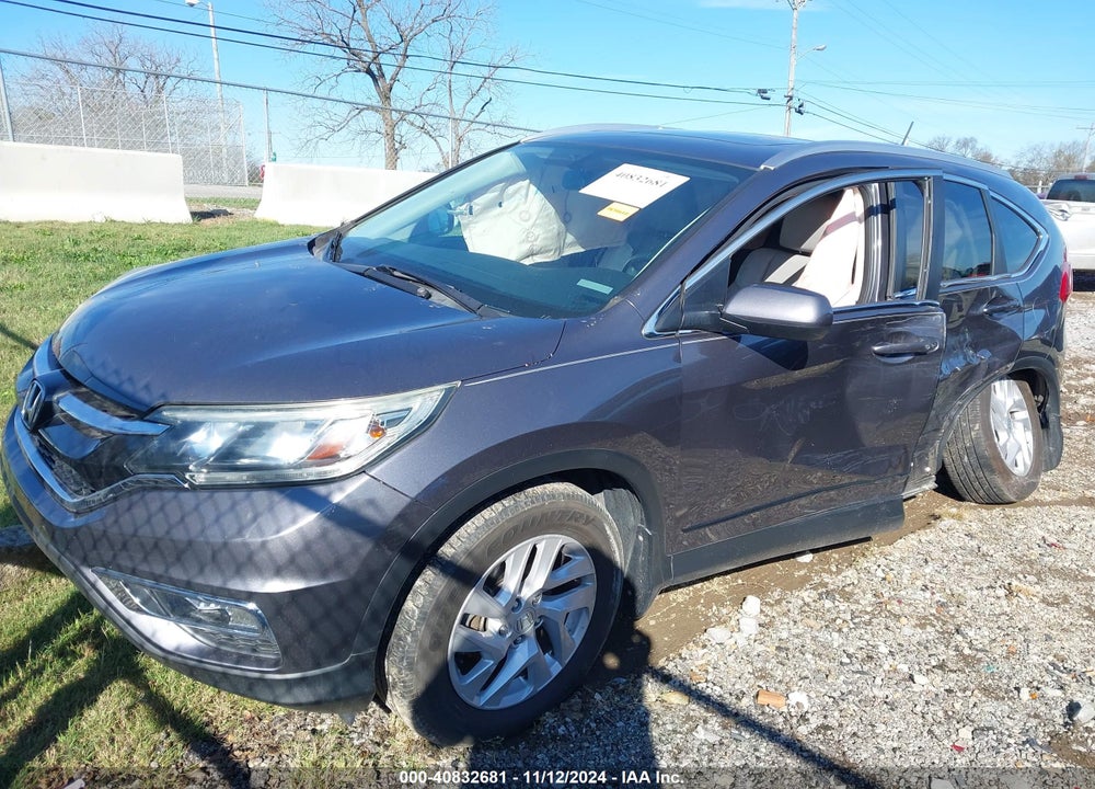2015 HONDA CR-V EX-L VIN: 2HKRM3H77FH502580