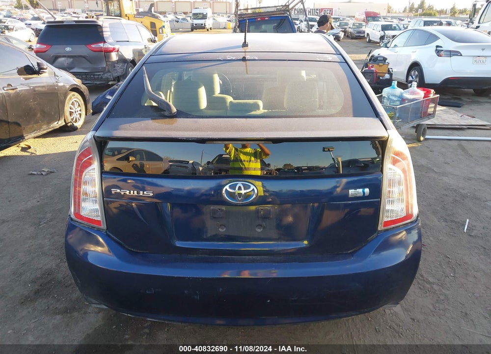 2012 TOYOTA PRIUS TWO VIN: JTDKN3DUXC1479759