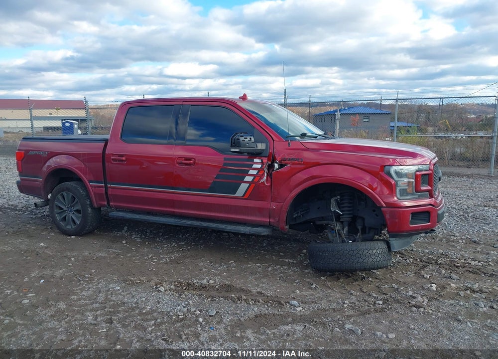 2018 FORD F-150 LARIAT VIN: 1FTEW1EG5JFA33560