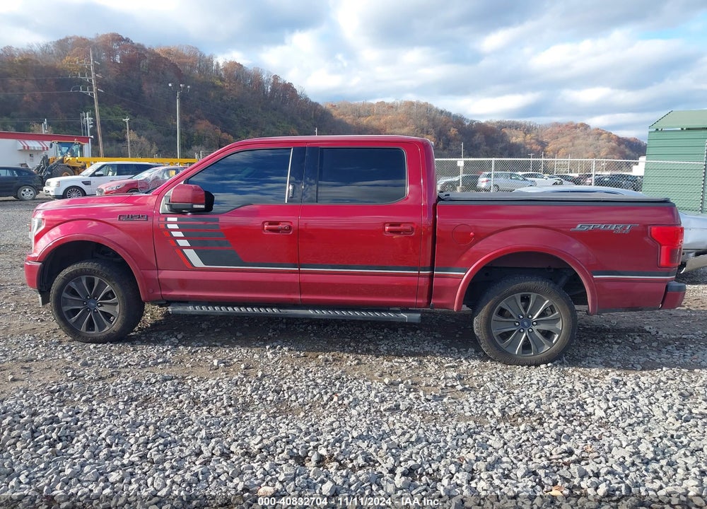 2018 FORD F-150 LARIAT VIN: 1FTEW1EG5JFA33560