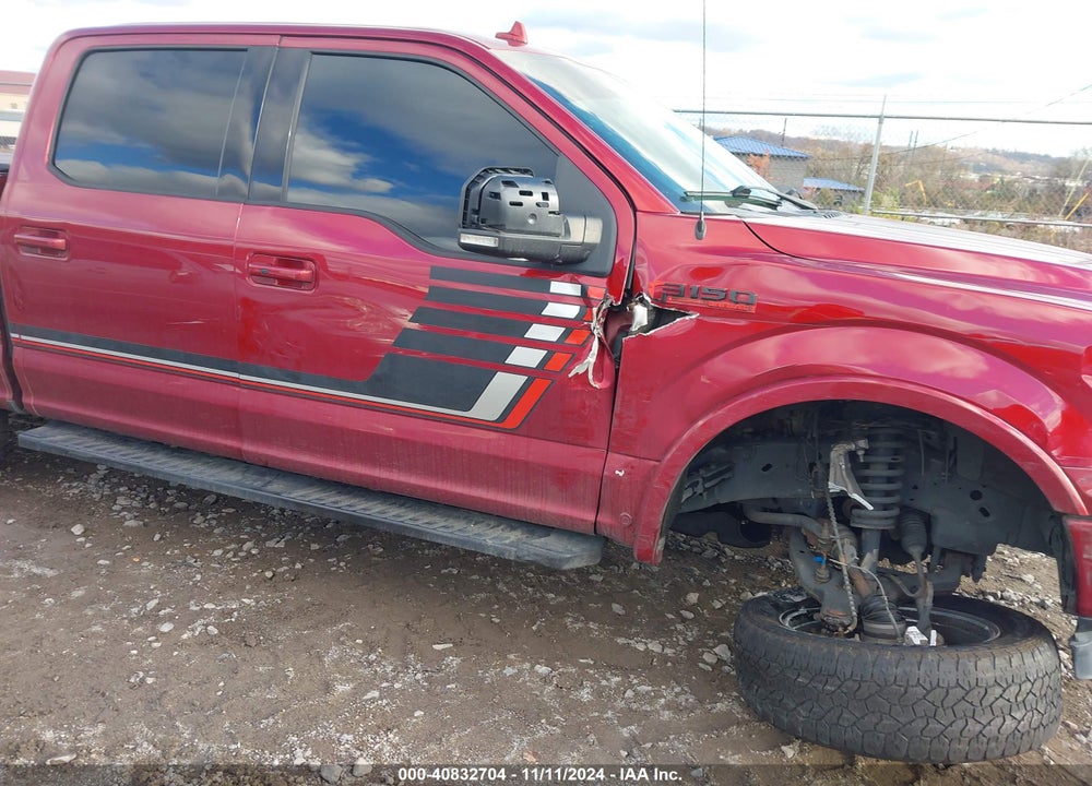 2018 FORD F-150 LARIAT VIN: 1FTEW1EG5JFA33560