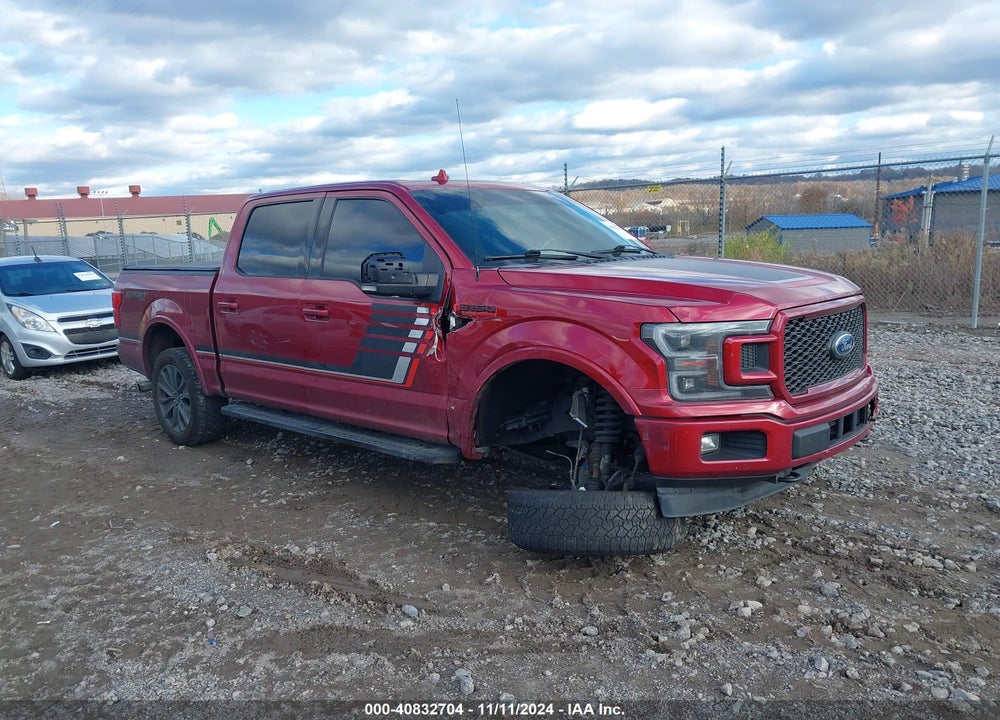 2018 FORD F-150 LARIAT VIN: 1FTEW1EG5JFA33560