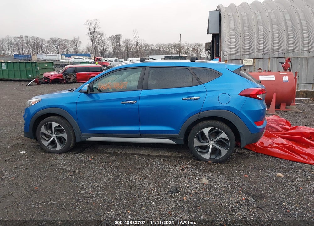2017 HYUNDAI TUCSON LIMITED VIN: KM8J3CA28HU431909