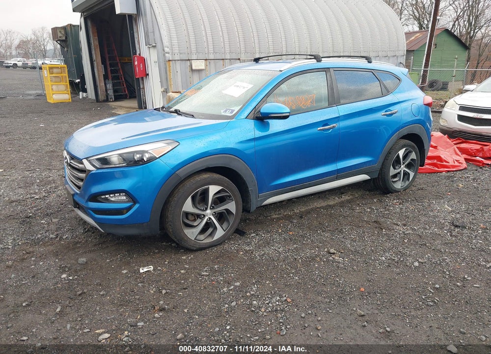 2017 HYUNDAI TUCSON LIMITED VIN: KM8J3CA28HU431909