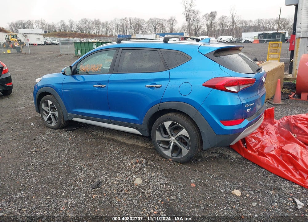 2017 HYUNDAI TUCSON LIMITED VIN: KM8J3CA28HU431909
