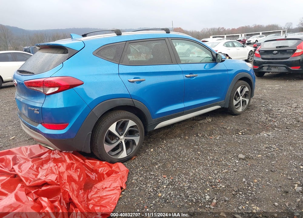 2017 HYUNDAI TUCSON LIMITED VIN: KM8J3CA28HU431909