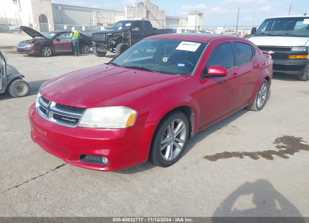 2011 DODGE AVENGER MAINSTREET VIN: 1B3BD1FG4BN508860
