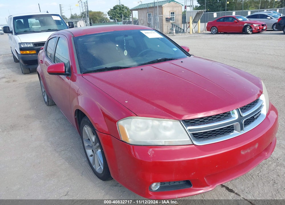 2011 DODGE AVENGER MAINSTREET VIN: 1B3BD1FG4BN508860