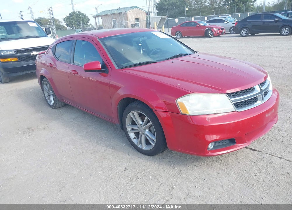 2011 DODGE AVENGER MAINSTREET VIN: 1B3BD1FG4BN508860
