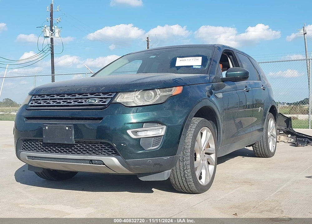 2016 LAND ROVER DISCOVERY SPORT HSE LUX VIN: SALCT2BG2GH581628