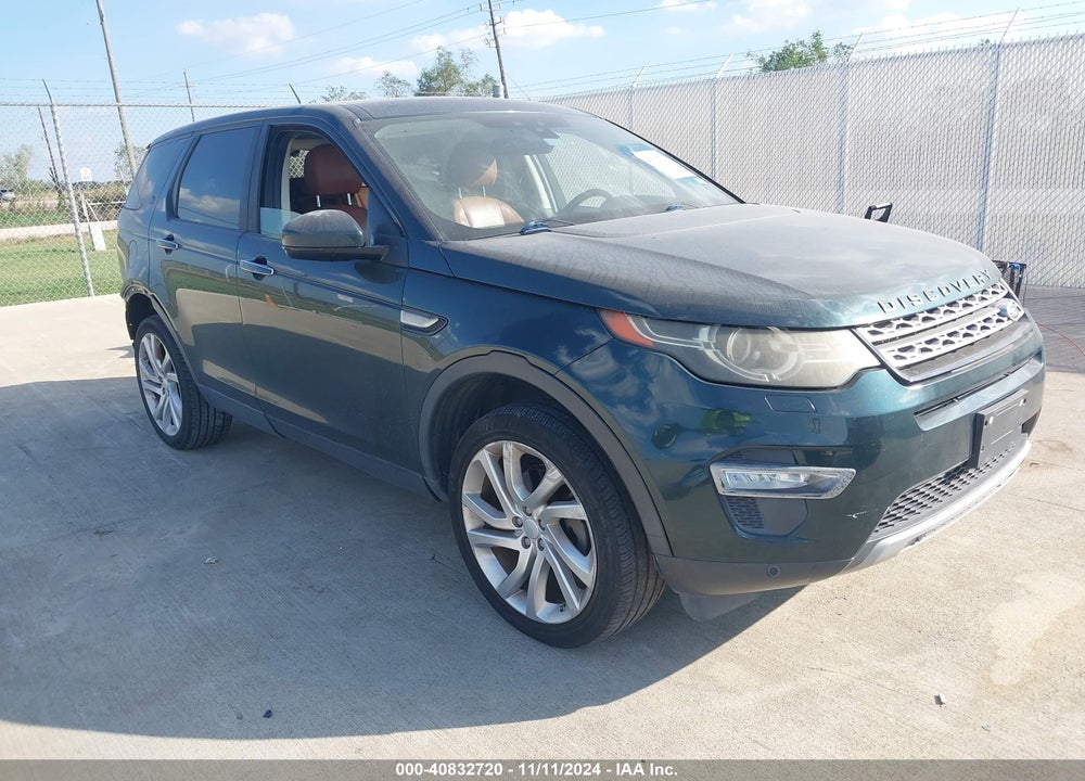 2016 LAND ROVER DISCOVERY SPORT HSE LUX VIN: SALCT2BG2GH581628