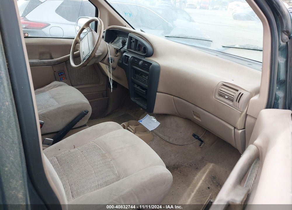 1997 FORD AEROSTAR XLT VIN: 1FMDA11U0VZA31091