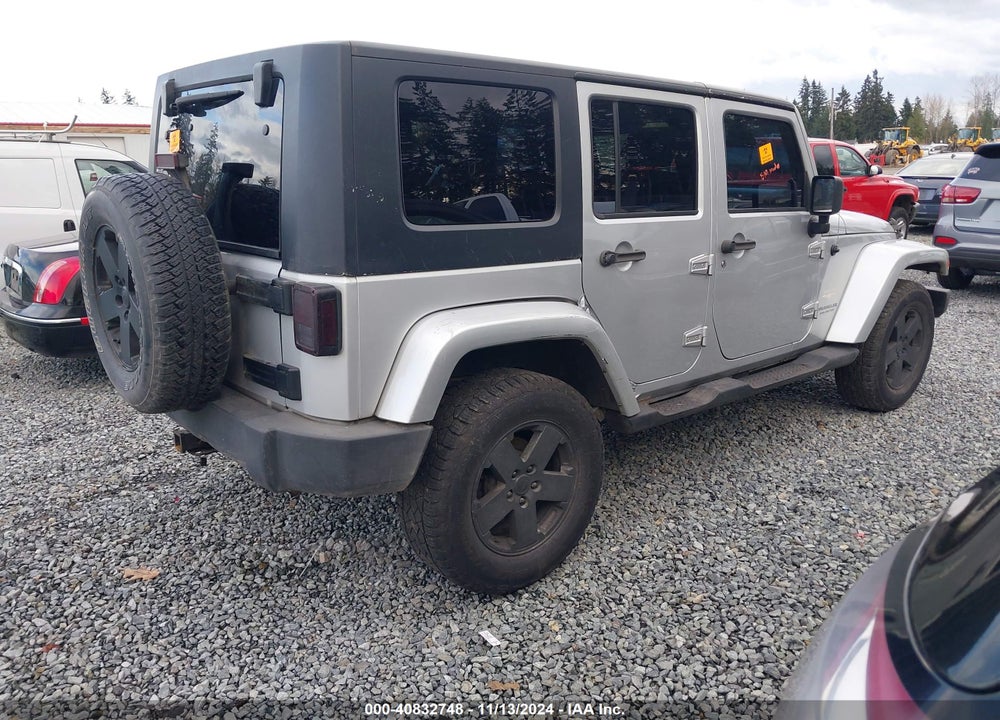2007 JEEP WRANGLER UNLIMITED SAHARA VIN: 1J4GA591X7L175752