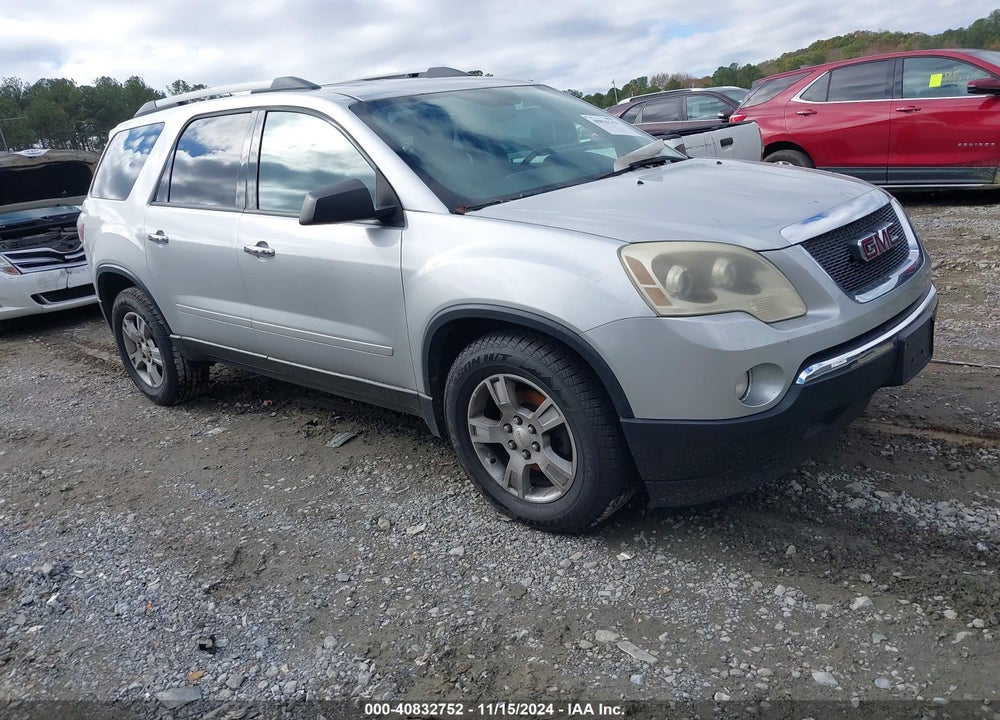 2010 GMC ACADIA SLE VIN: 1GKLRLED5AJ235624