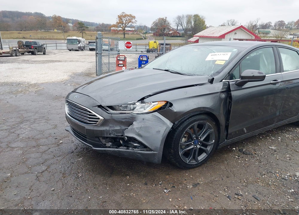 2018 FORD FUSION S VIN: 3FA6P0G7XJR238230