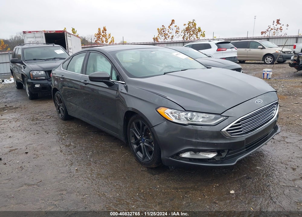 2018 FORD FUSION S VIN: 3FA6P0G7XJR238230