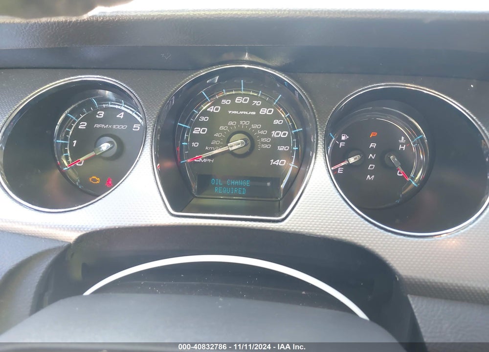 2011 FORD TAURUS SEL VIN: 1FAHP2EW0BG186615
