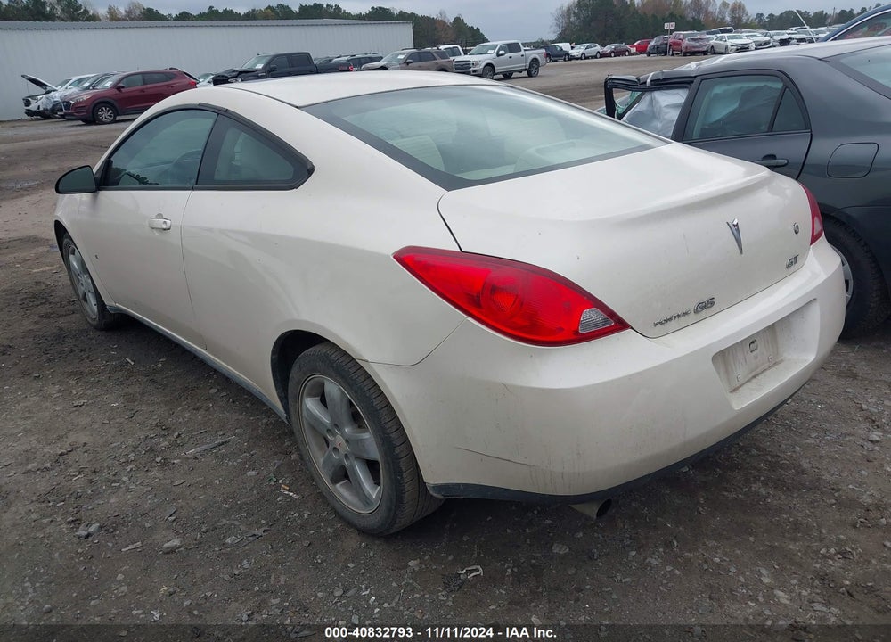2009 PONTIAC G6 GT VIN: 1G2ZH17N794182135