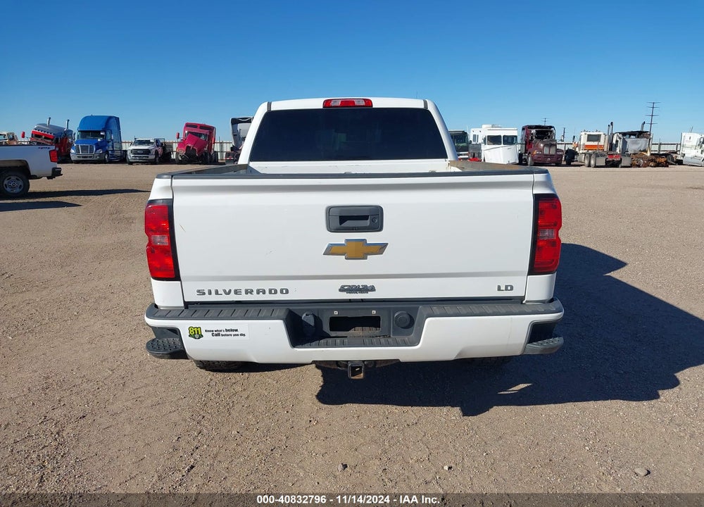 2019 CHEVROLET SILVERADO 1500 LD SILVERADO CUSTOM VIN: 2GCVKMEC9K1167880