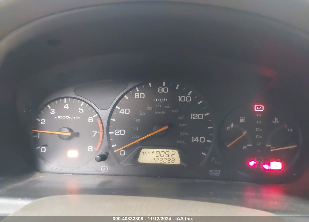2000 HONDA ACCORD 2.3 SE VIN: JHMCG567XYC034126