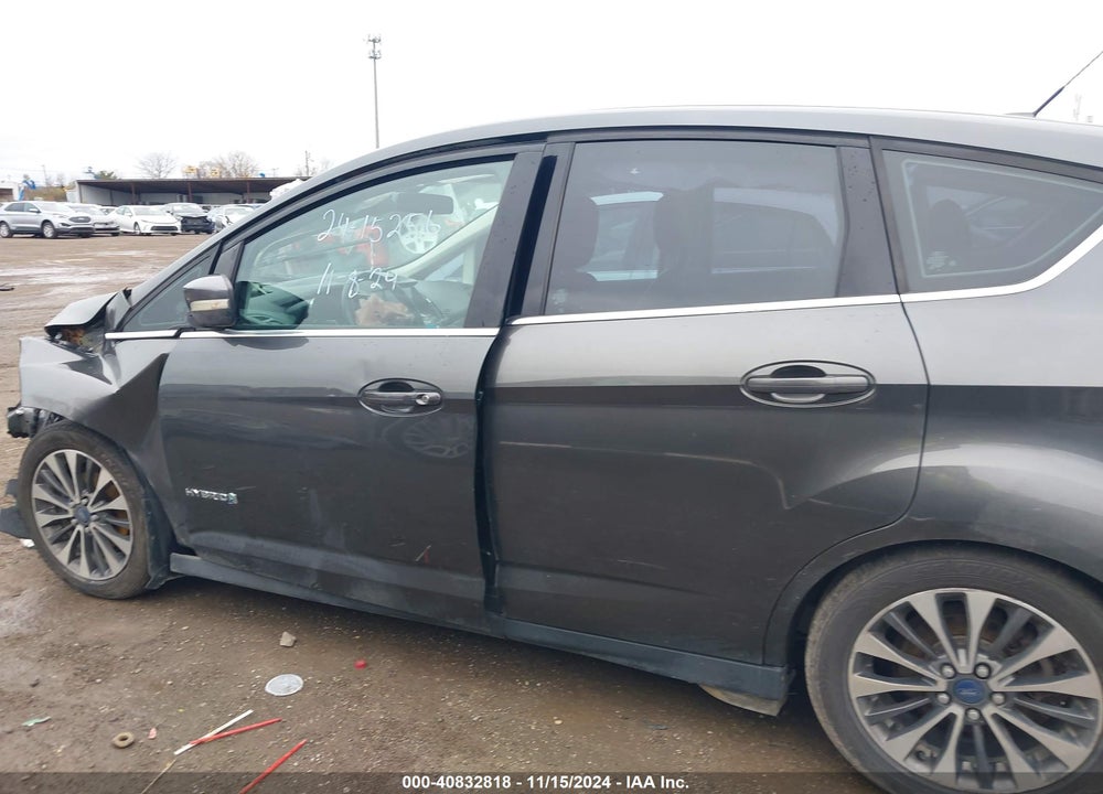 2018 FORD C-MAX HYBRID TITANIUM VIN: 1FADP5DU4JL101586