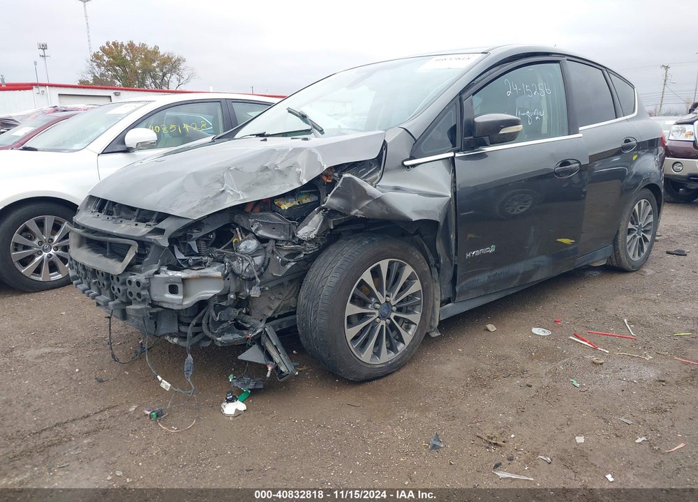 2018 FORD C-MAX HYBRID TITANIUM VIN: 1FADP5DU4JL101586