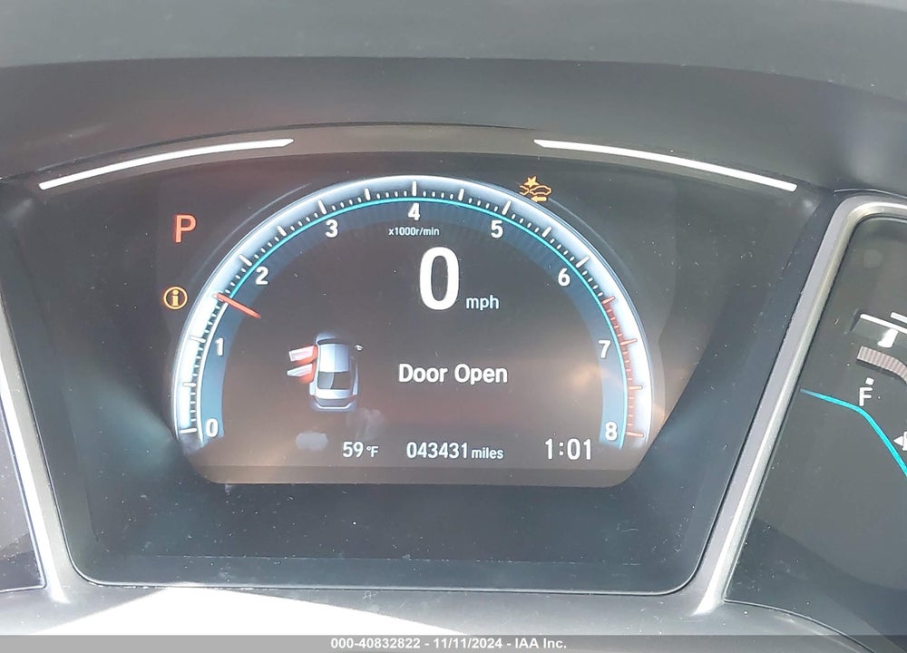 2018 HONDA CIVIC EX-L VIN: JHMFC1F82JX028734