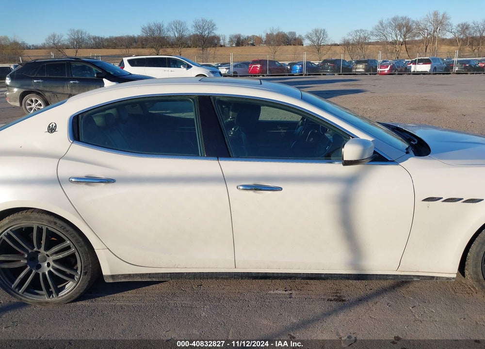 2015 MASERATI GHIBLI S Q4 VIN: ZAM57RTA3F1143324