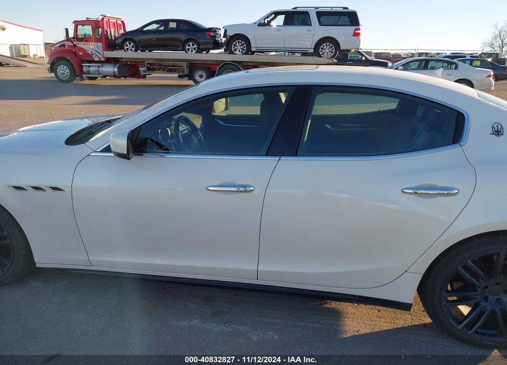 2015 MASERATI GHIBLI S Q4 VIN: ZAM57RTA3F1143324