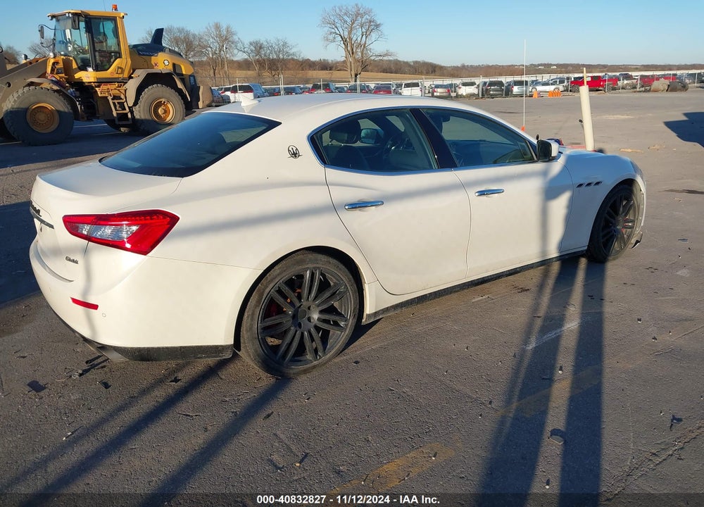 2015 MASERATI GHIBLI S Q4 VIN: ZAM57RTA3F1143324