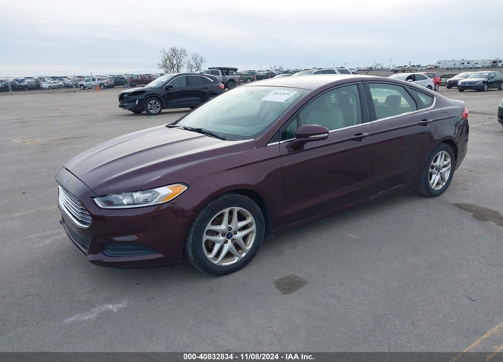 2013 FORD FUSION SE VIN: 3FA6P0H77DR350695