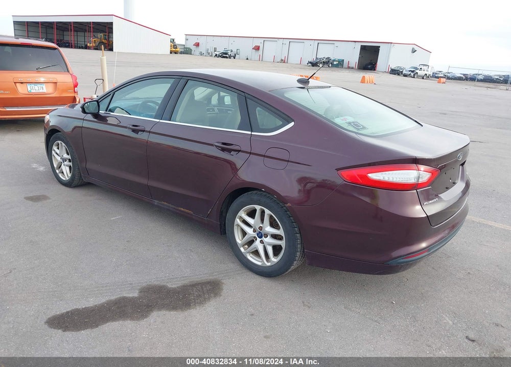 2013 FORD FUSION SE VIN: 3FA6P0H77DR350695
